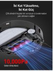 Roborock S8 Maxv Ultra Akıllı Robot Süpürge Siyah